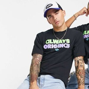 Adidas Originals “Always Original” Graphic T-Shirt Black Men’s Medium